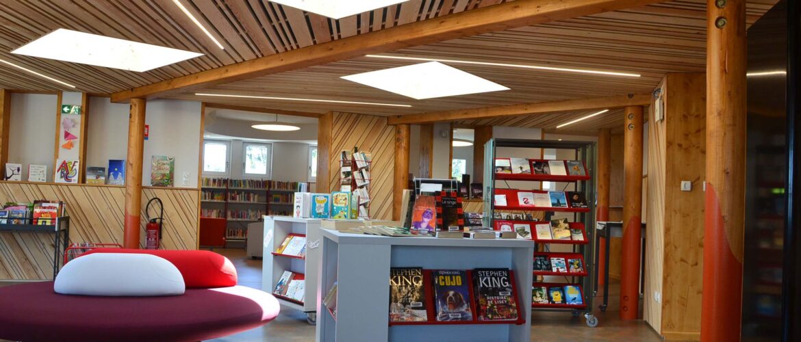 R&eacute;am&eacute;nagement biblioth&egrave;que &agrave; Peyrat le Ch&acirc;teau (87)_1