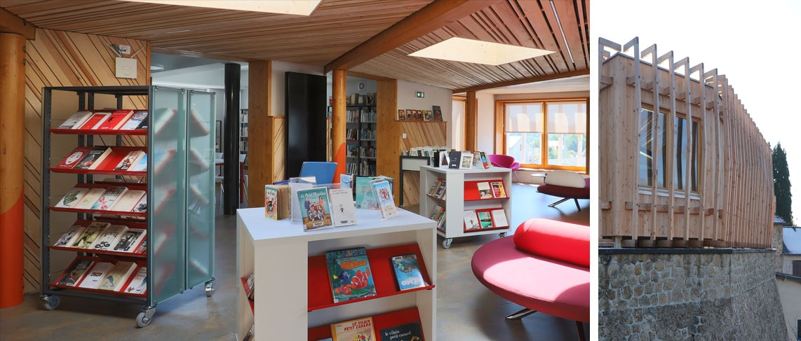 R&eacute;am&eacute;nagement biblioth&egrave;que &agrave; Peyrat le Ch&acirc;teau (87)_0