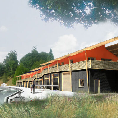 Base nautique sur la vienne
