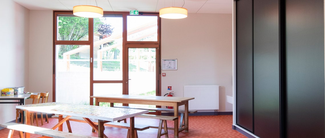 Restaurant scolaire – Salles Classes HQE PEYRILHAC_5
