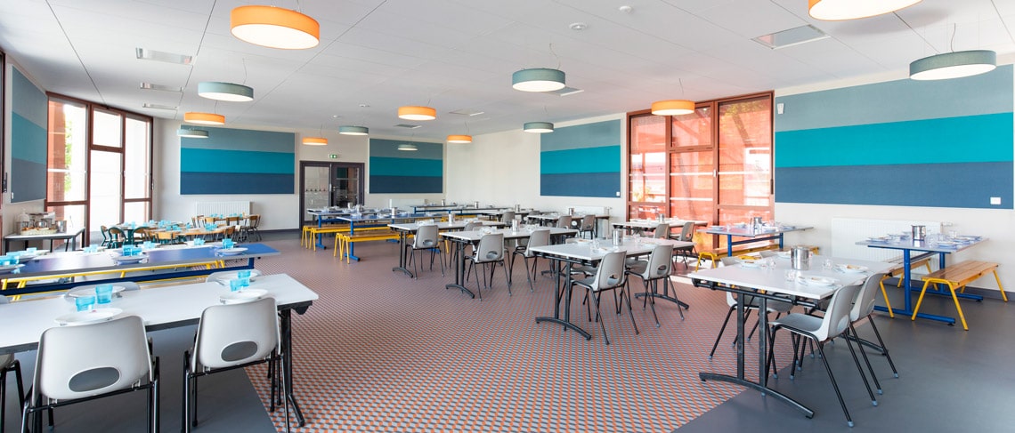 Restaurant scolaire – Salles Classes HQE PEYRILHAC_2
