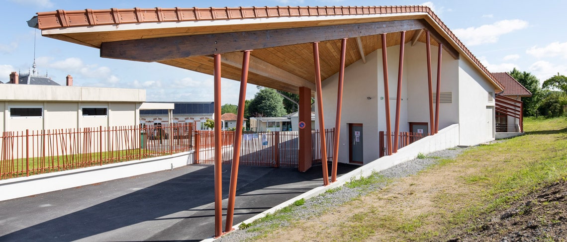 Restaurant scolaire – Salles Classes HQE PEYRILHAC_1